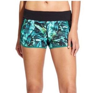 Athleta Track This Run Nepali Teal 3 Inch Athletic Shorts XS